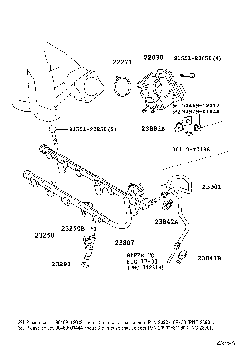  CAMRY AURION HV ARL |  FUEL INJECTION SYSTEM