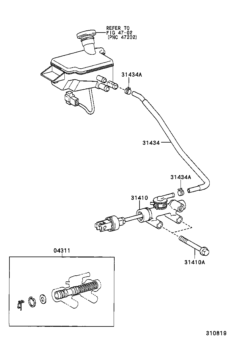  DYNA |  CLUTCH MASTER CYLINDER