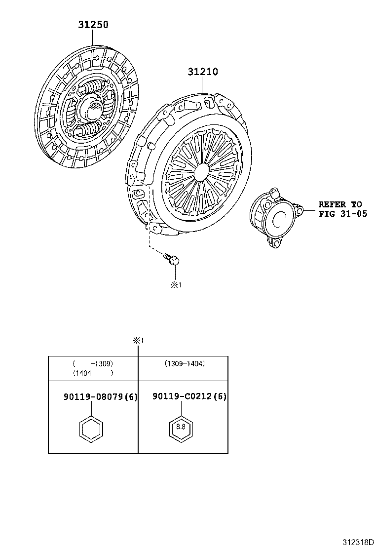  EZ |  CLUTCH RELEASE FORK