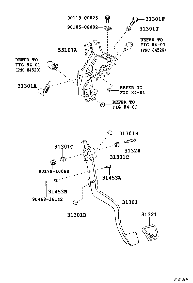  EZ |  CLUTCH PEDAL FLEXIBLE HOSE