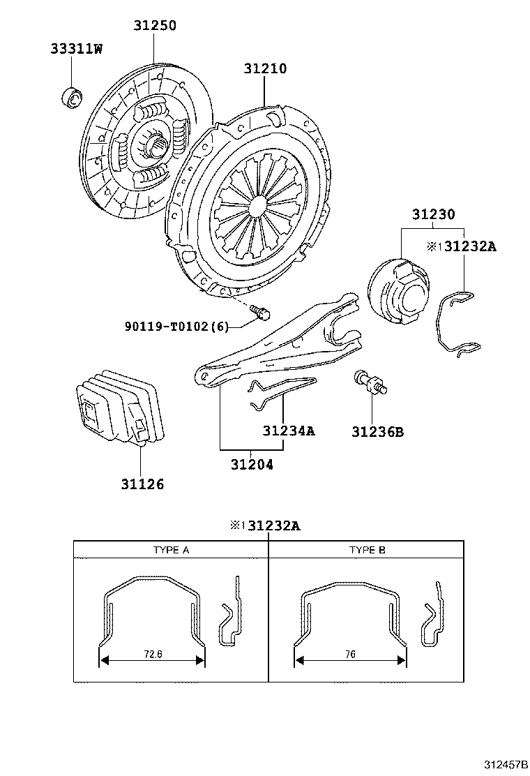  INNOVA KIJANG |  CLUTCH RELEASE FORK
