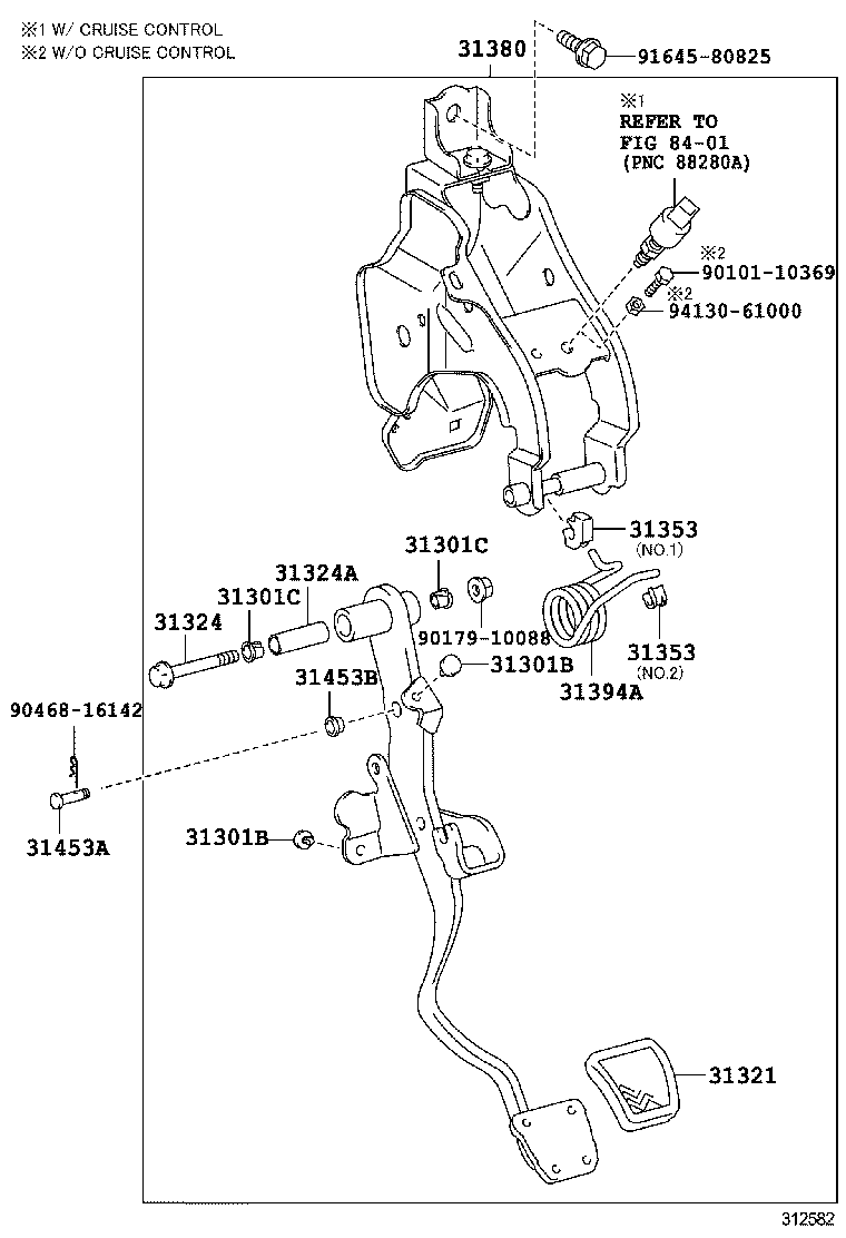  CAMRY AURION HV ARL |  CLUTCH PEDAL FLEXIBLE HOSE