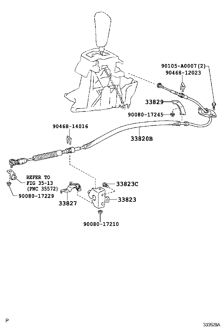  SEQUOIA |  SHIFT LEVER RETAINER