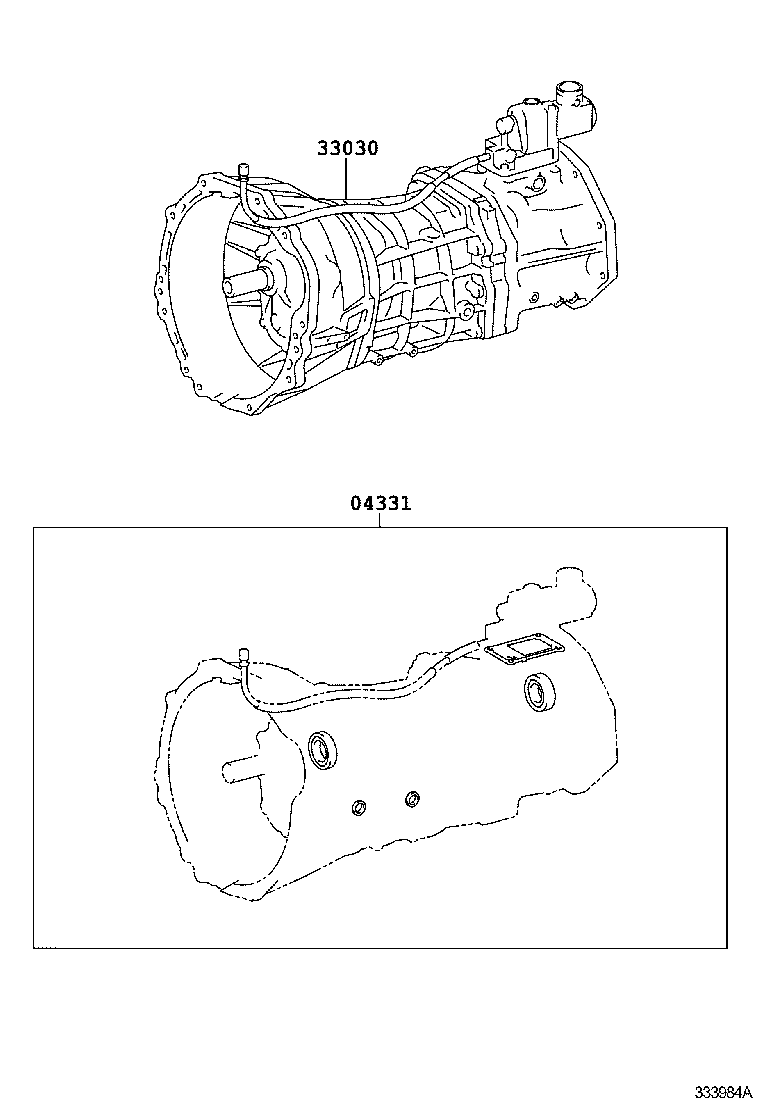  LAND CRUISER PRADO |  TRANSAXLE OR TRANSMISSION ASSY GASKET KIT MTM