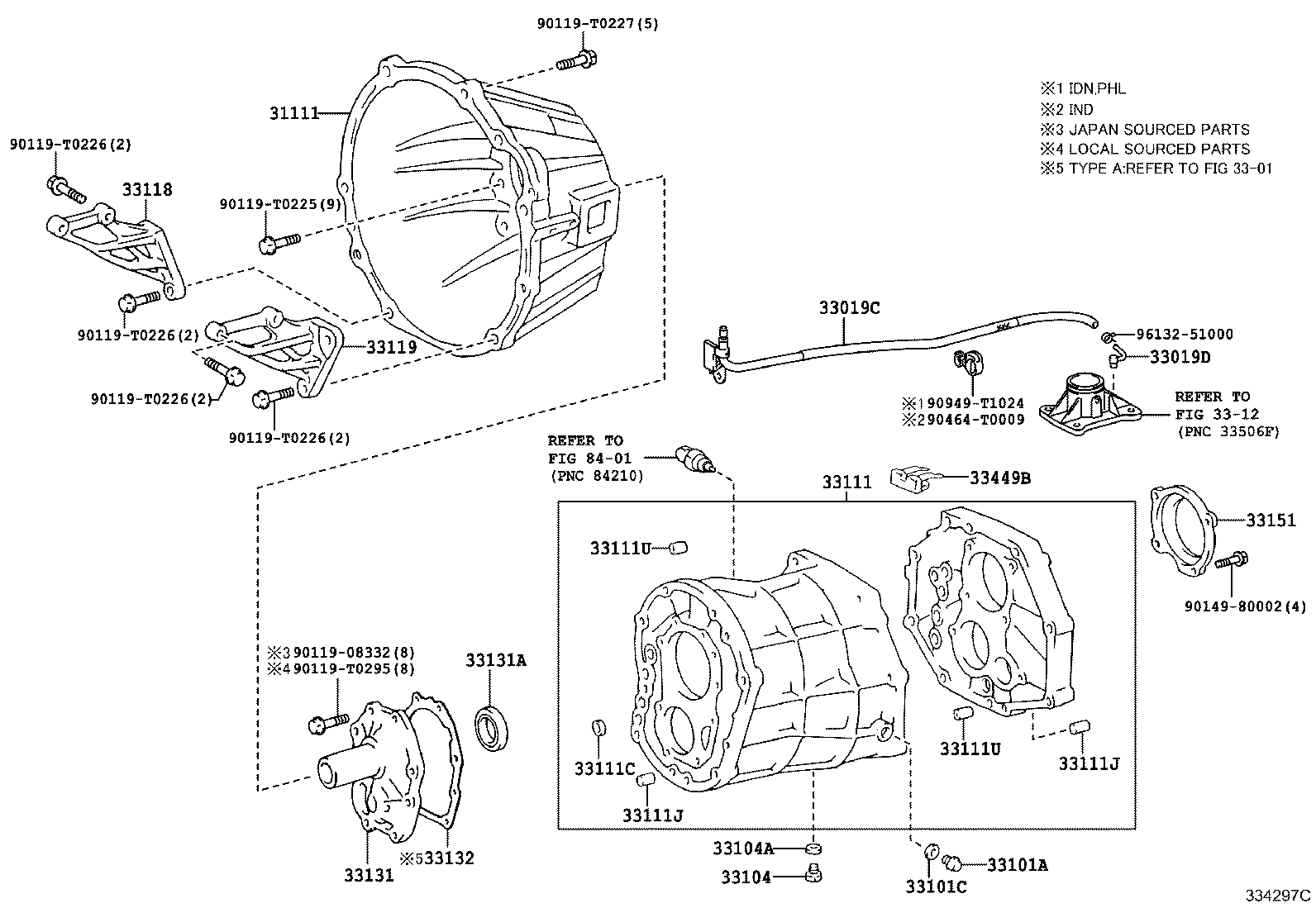  INNOVA KIJANG |  CLUTCH HOUSING TRANSMISSION CASE MTM