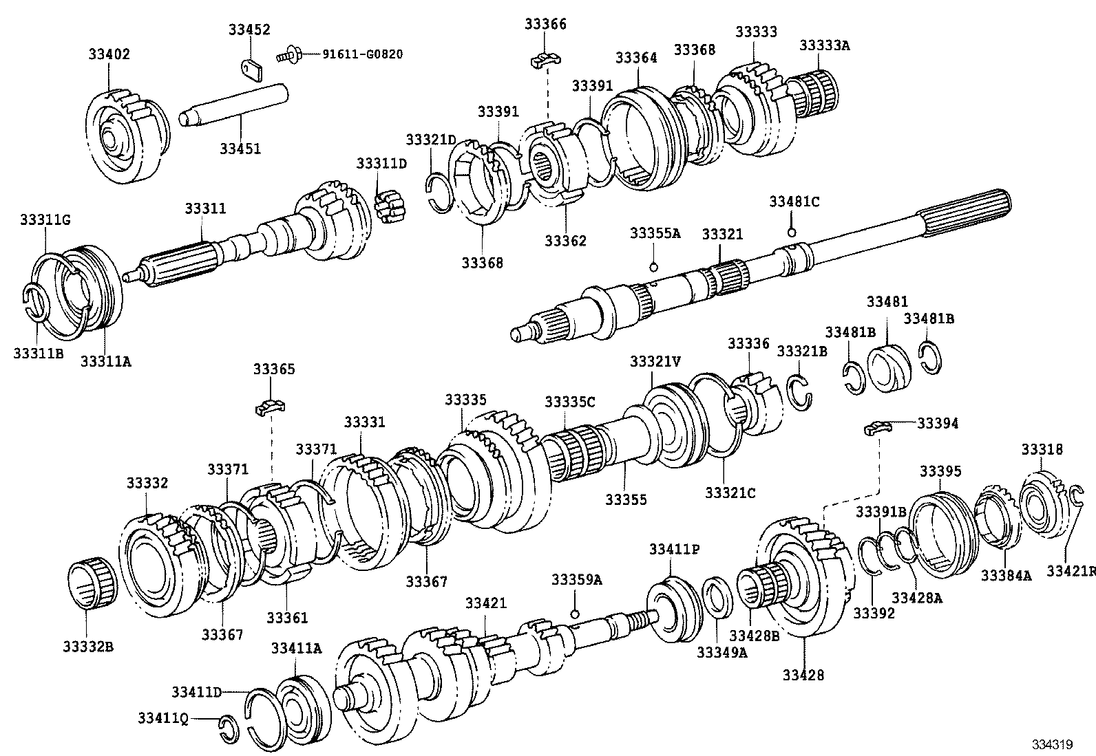  INNOVA KIJANG |  TRANSMISSION GEAR MTM
