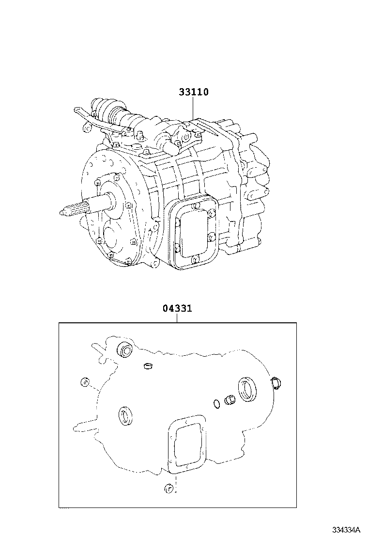  DYNA |  TRANSAXLE OR TRANSMISSION ASSY GASKET KIT MTM