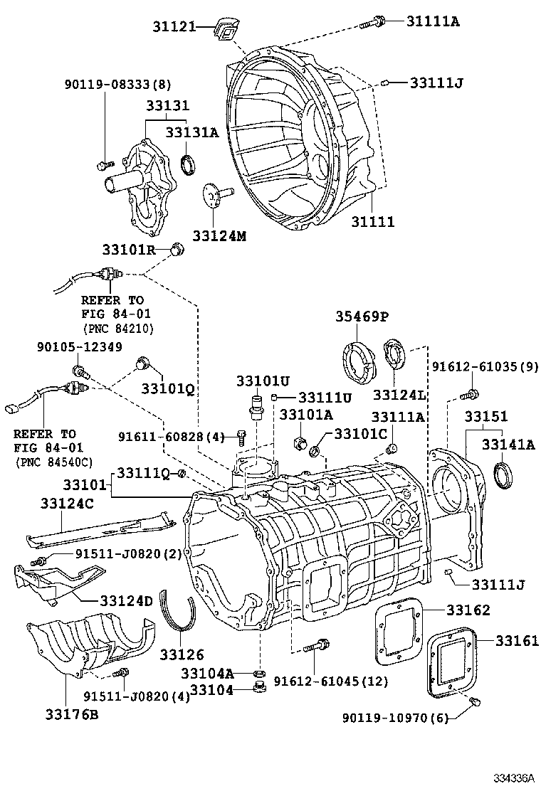  DYNA |  CLUTCH HOUSING TRANSMISSION CASE MTM