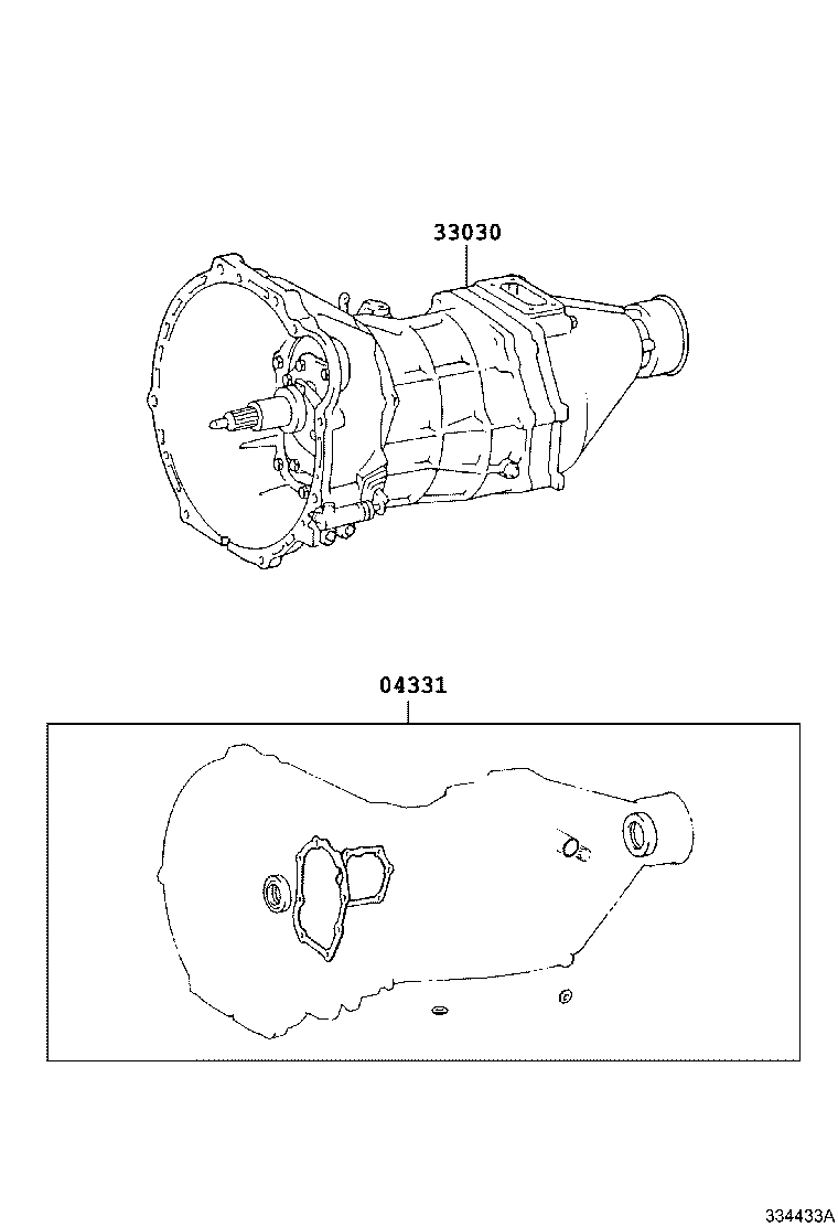  FORTUNER |  TRANSAXLE OR TRANSMISSION ASSY GASKET KIT MTM