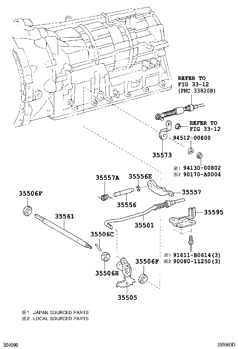  FJ CRUISER |  THROTTLE LINK VALVE LEVER ATM