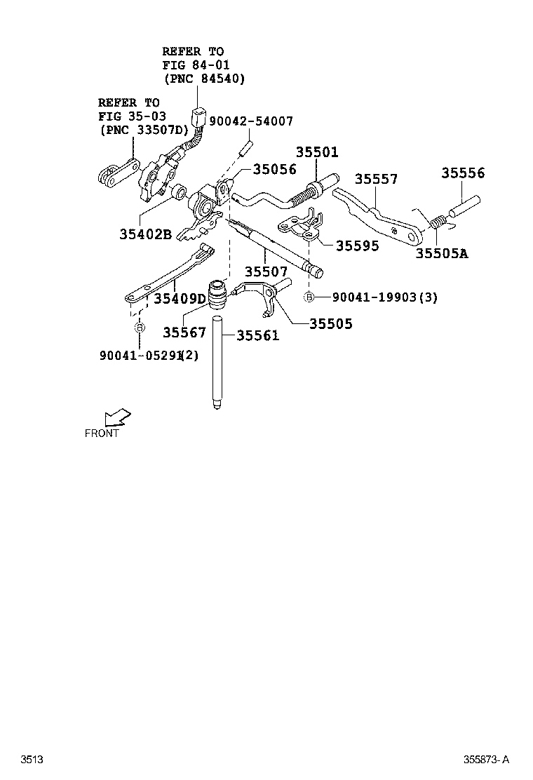  RUSH |  THROTTLE LINK VALVE LEVER ATM