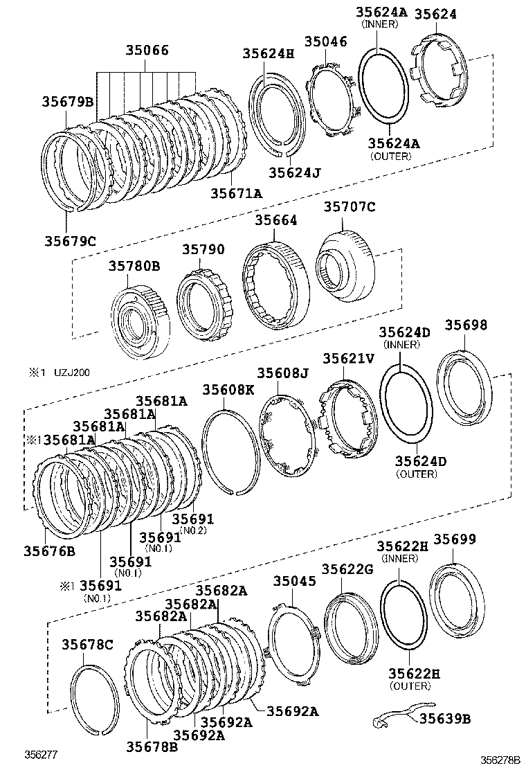  LAND CRUISER CHINA |  CENTER SUPPORT PLANETARY SUN GEAR ATM
