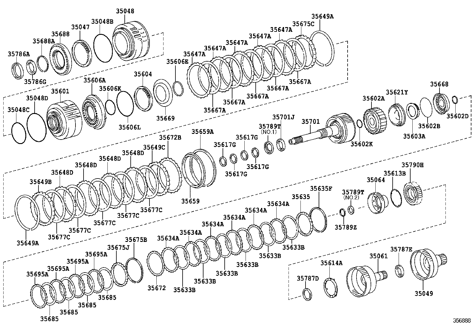  SEQUOIA |  BRAKE BAND MULTIPLE DISC CLUTCH ATM