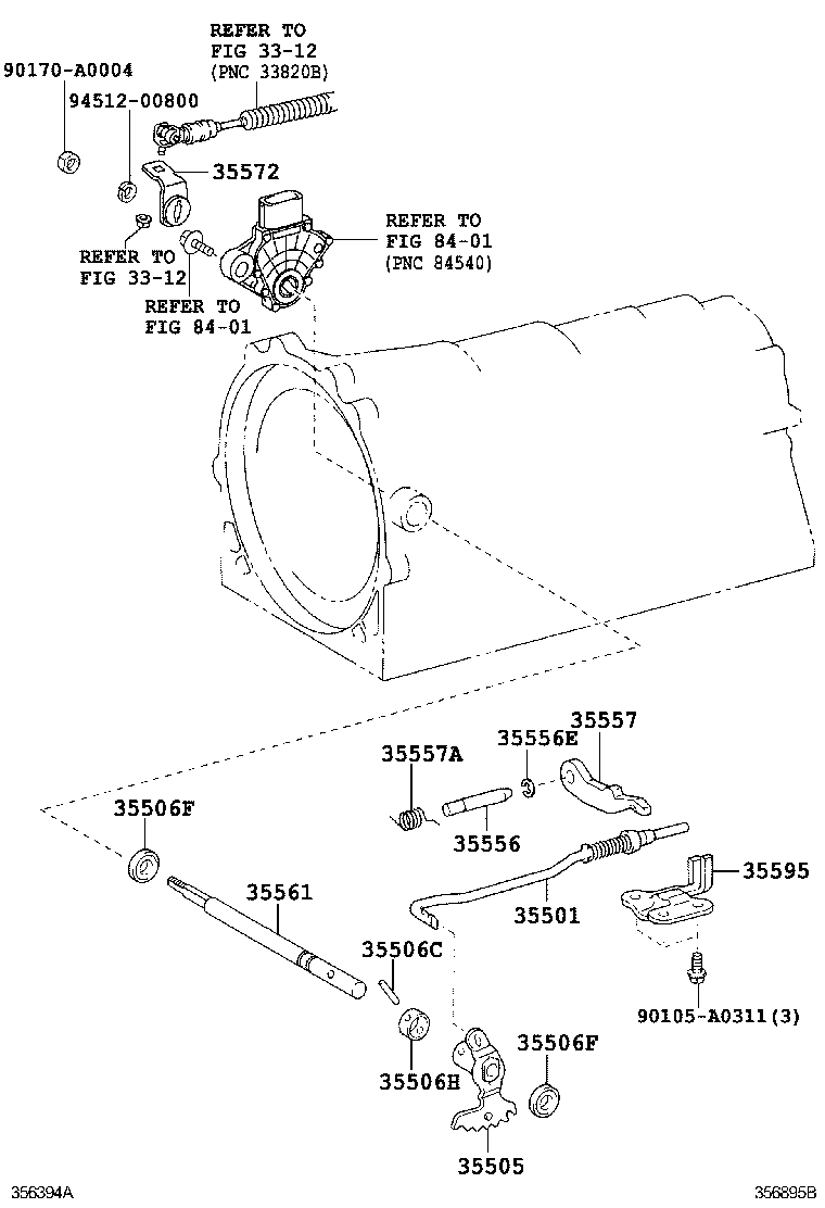  SEQUOIA |  THROTTLE LINK VALVE LEVER ATM