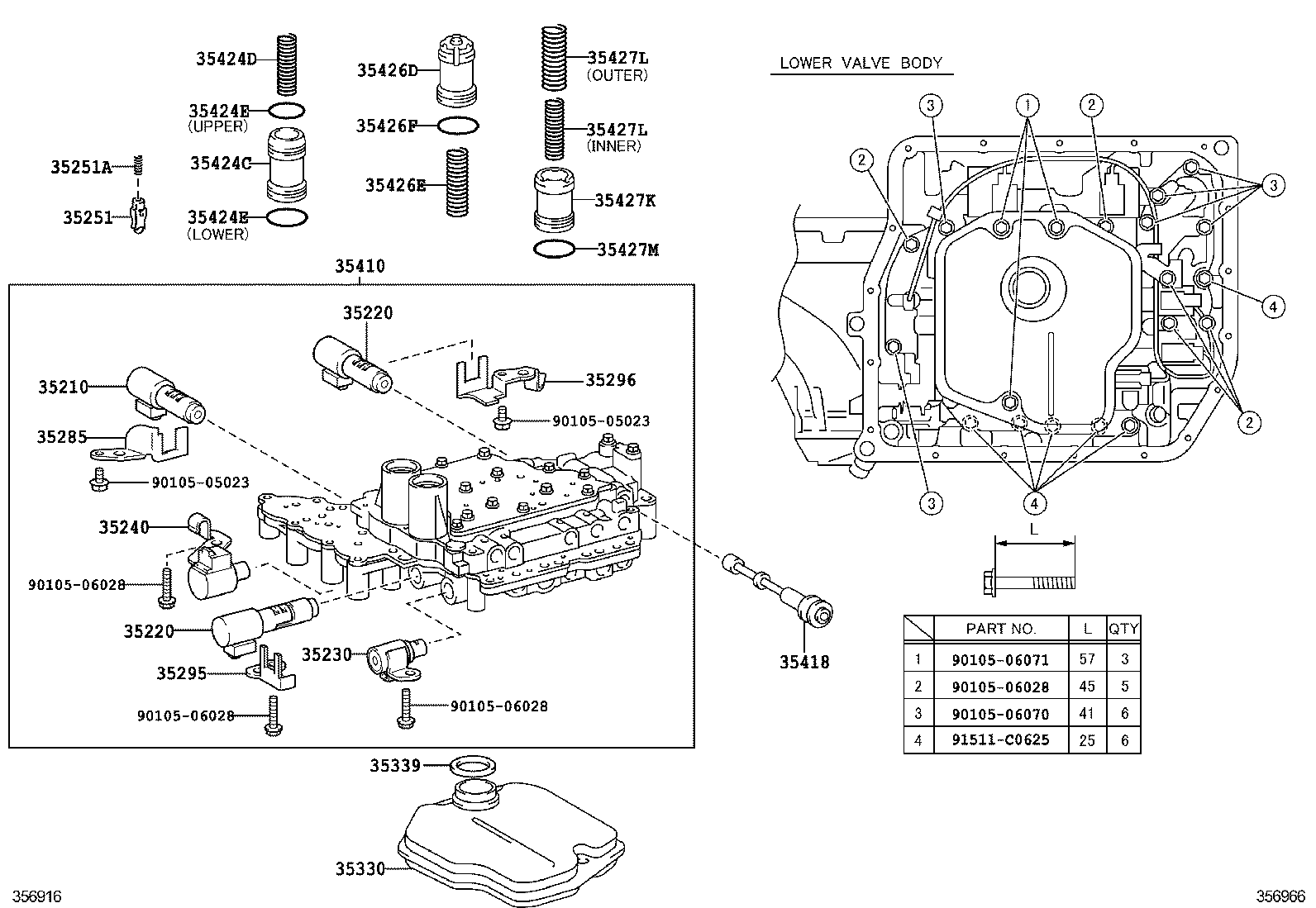  WISH |  VALVE BODY OIL STRAINER ATM