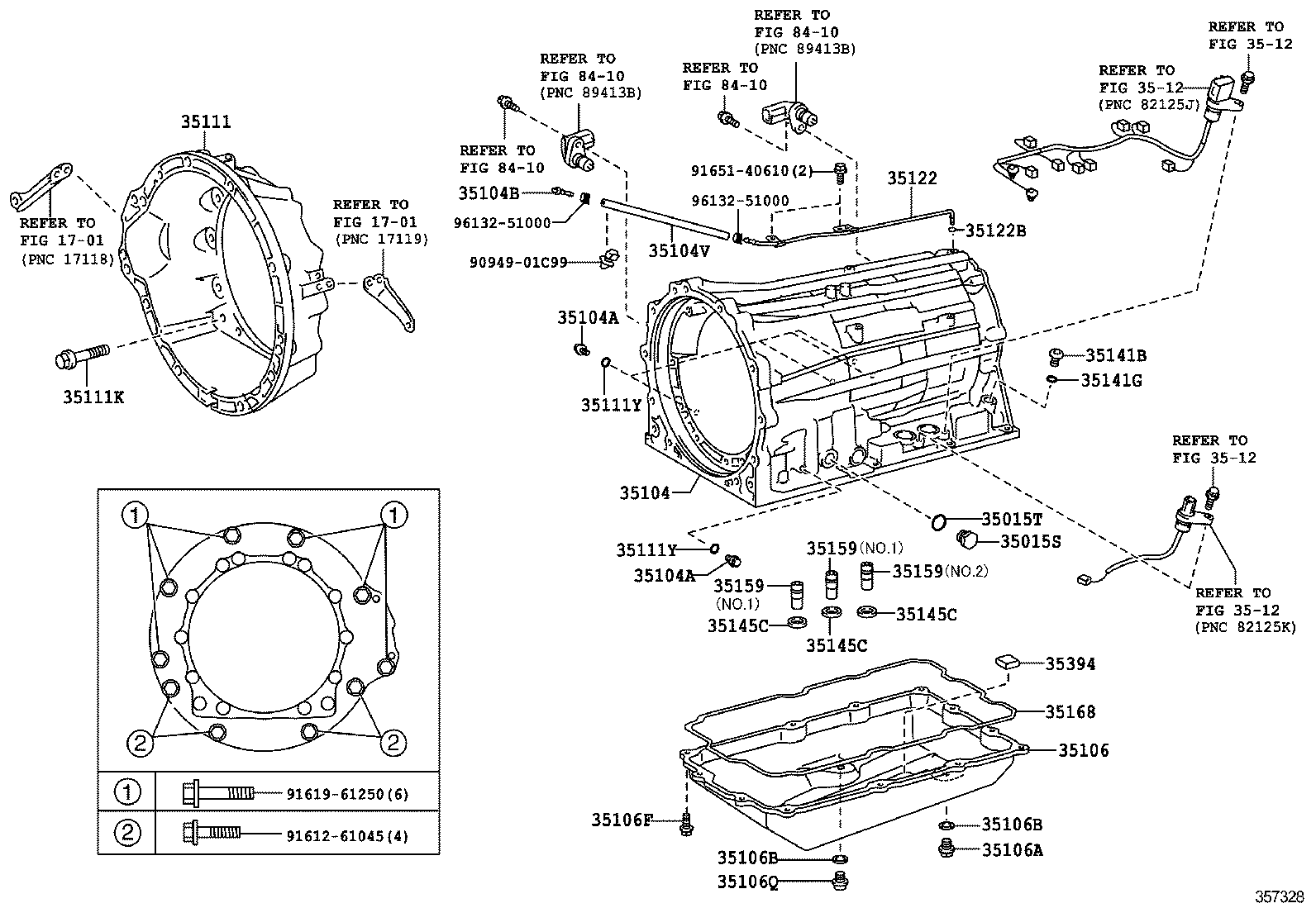 LAND CRUISER 200 |  TRANSMISSION CASE OIL PAN ATM