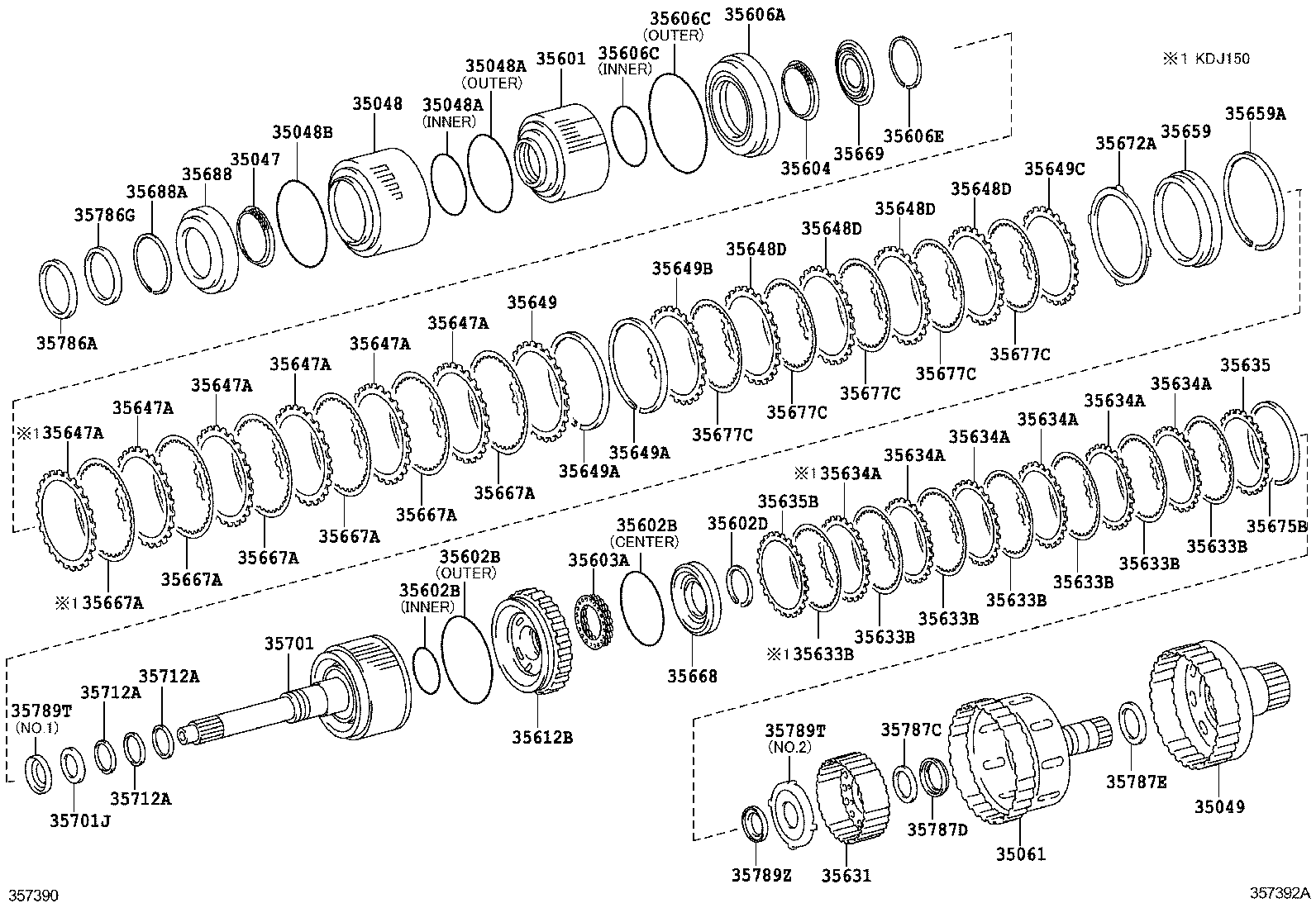  LAND CRUISER PRADO |  BRAKE BAND MULTIPLE DISC CLUTCH ATM