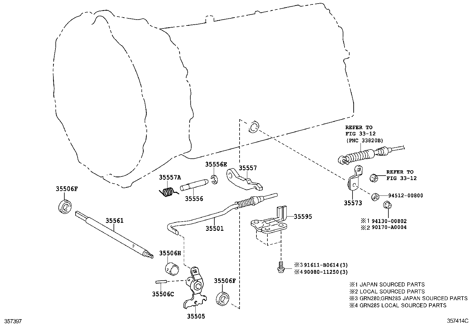  4RUNNER |  THROTTLE LINK VALVE LEVER ATM