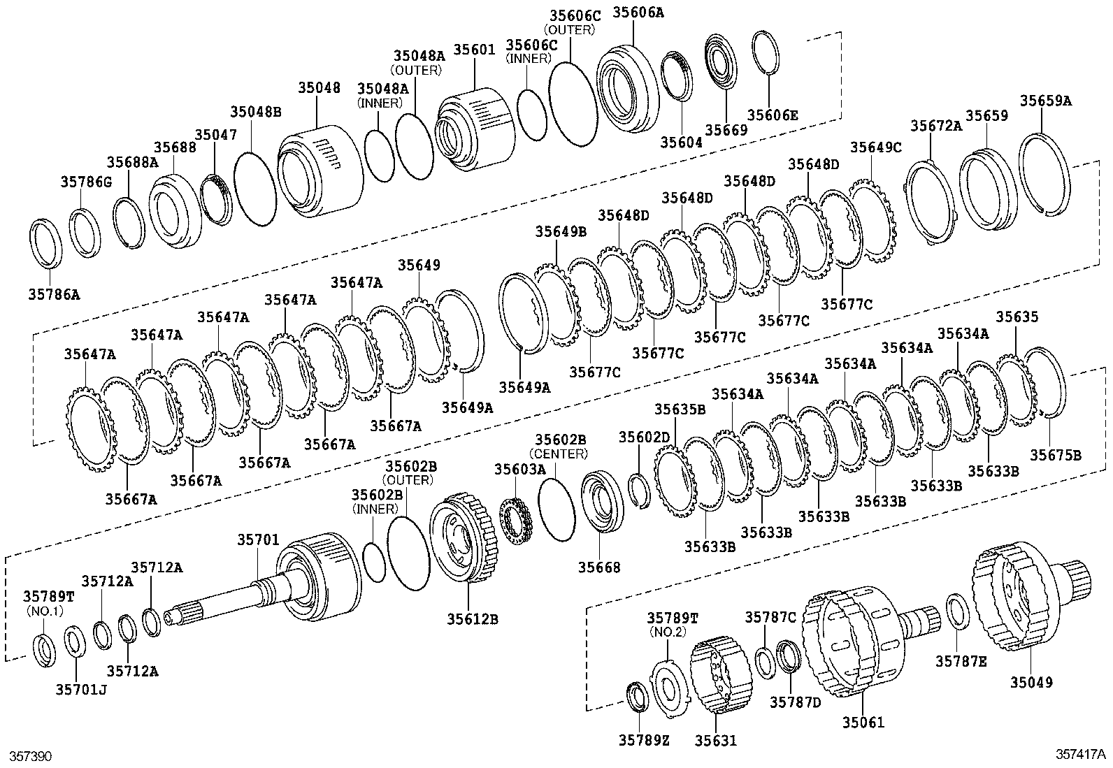  4RUNNER |  BRAKE BAND MULTIPLE DISC CLUTCH ATM