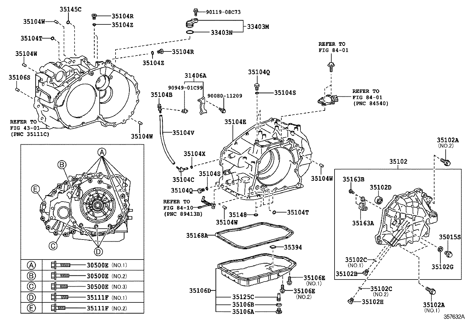  SIENNA |  TRANSMISSION CASE OIL PAN ATM