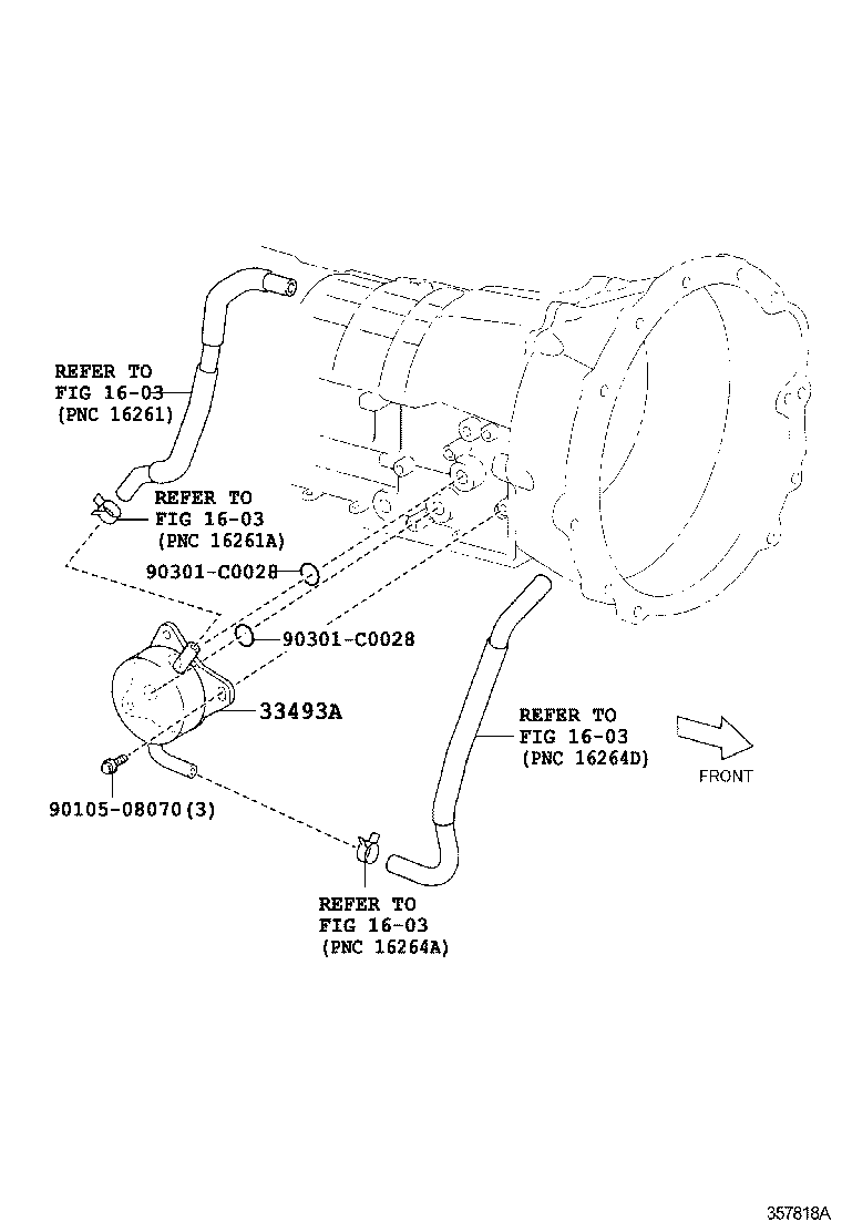 REIZ |  OIL COOLER TUBE ATM