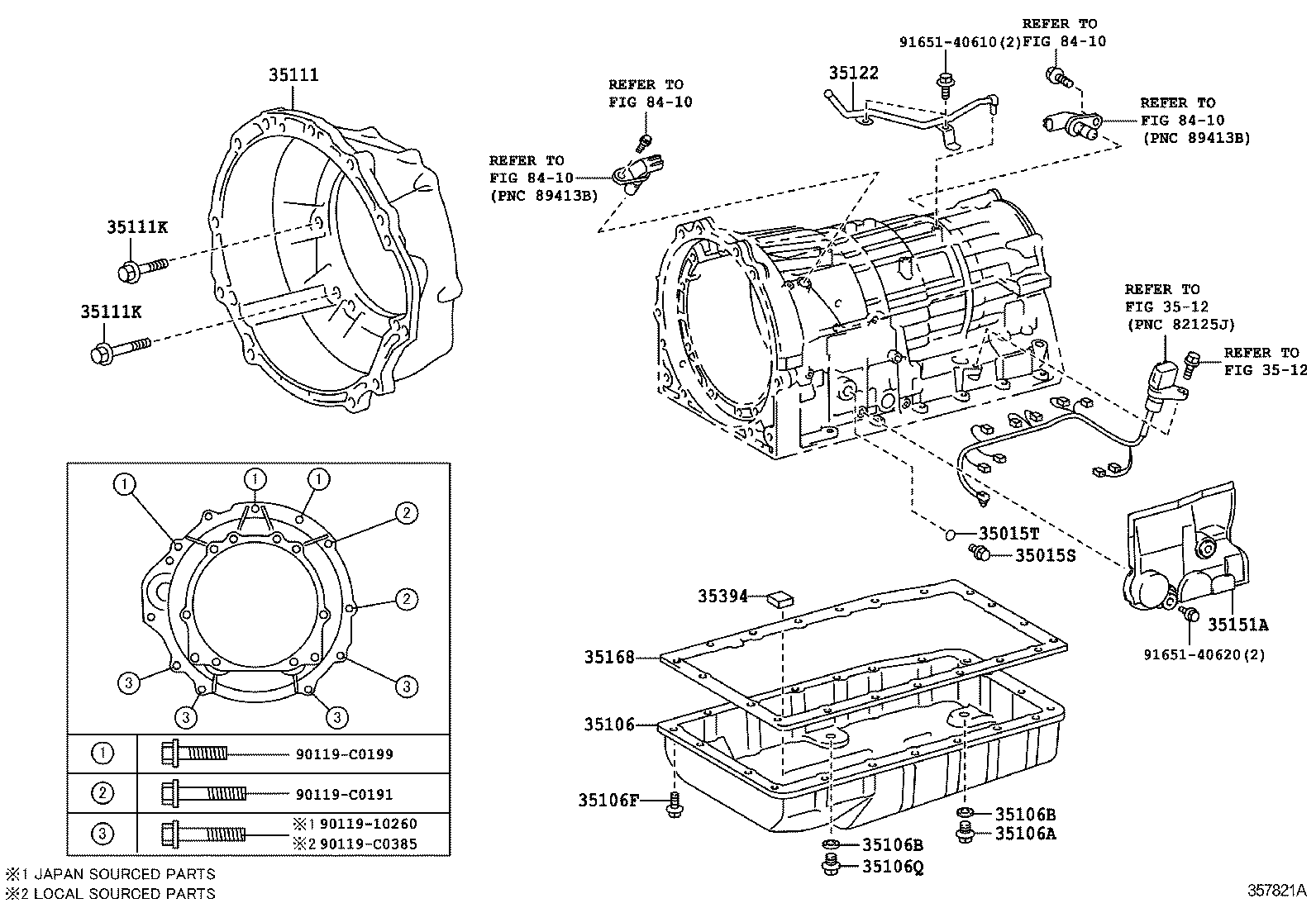  REIZ |  TRANSMISSION CASE OIL PAN ATM