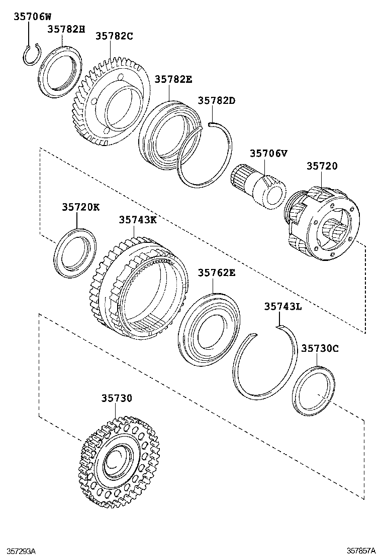  ZELAS |  PLANETARY GEAR REVERSE PISTON COUNTER GEAR ATM