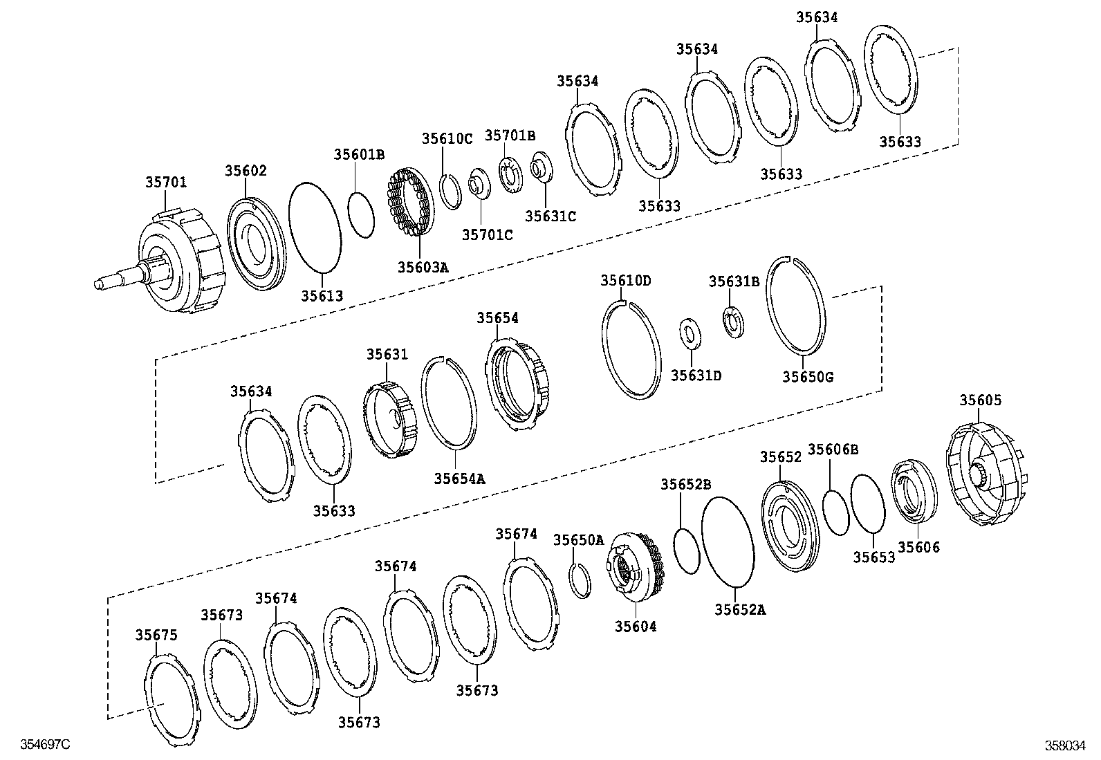  INNOVA KIJANG |  BRAKE BAND MULTIPLE DISC CLUTCH ATM