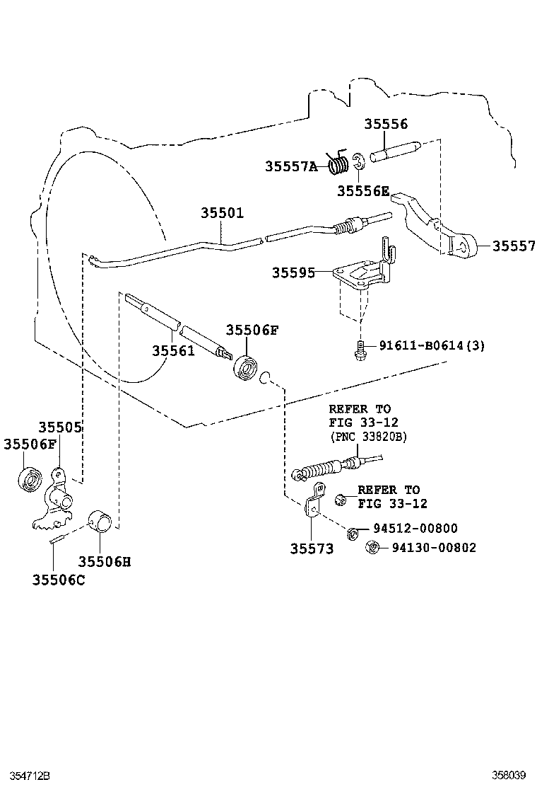  HILUX |  THROTTLE LINK VALVE LEVER ATM