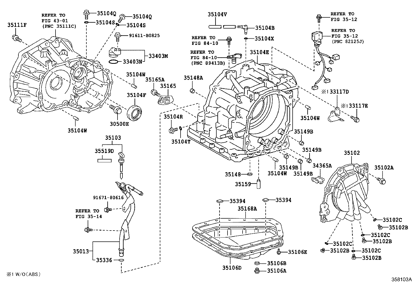  YARIS |  TRANSMISSION CASE OIL PAN ATM