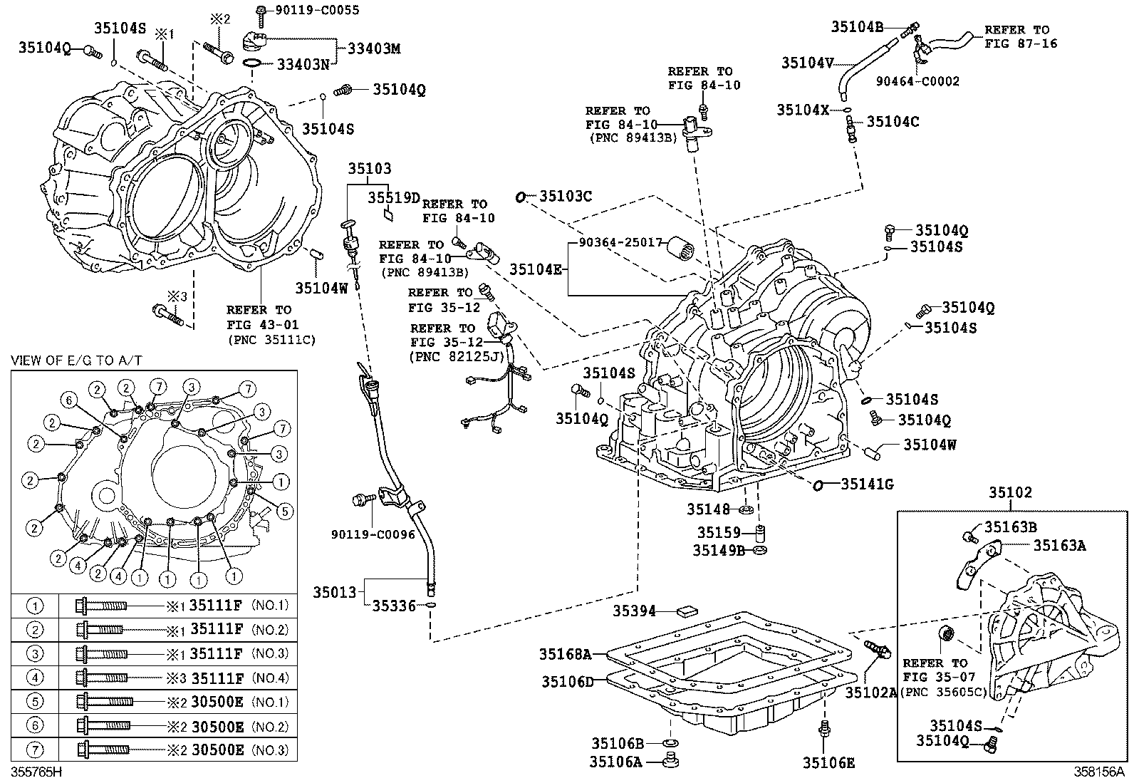  CAMRY HYBRID CHINA |  TRANSMISSION CASE OIL PAN ATM