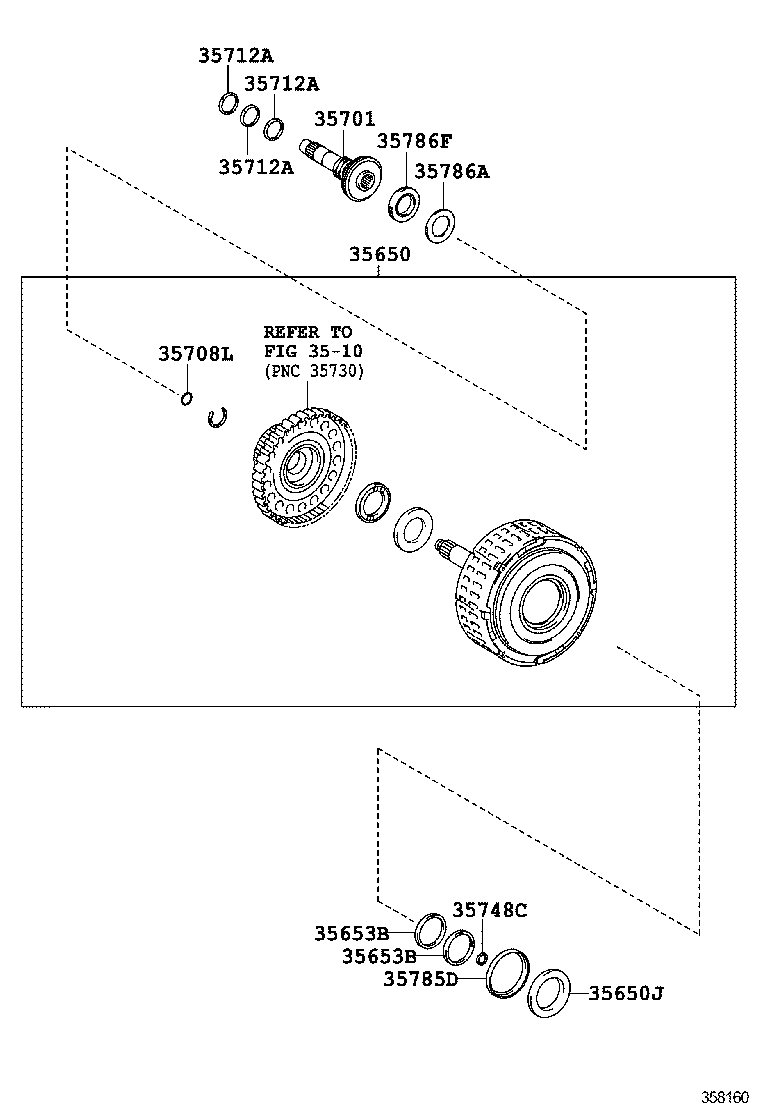  CAMRY AURION HV ARL |  BRAKE BAND MULTIPLE DISC CLUTCH ATM