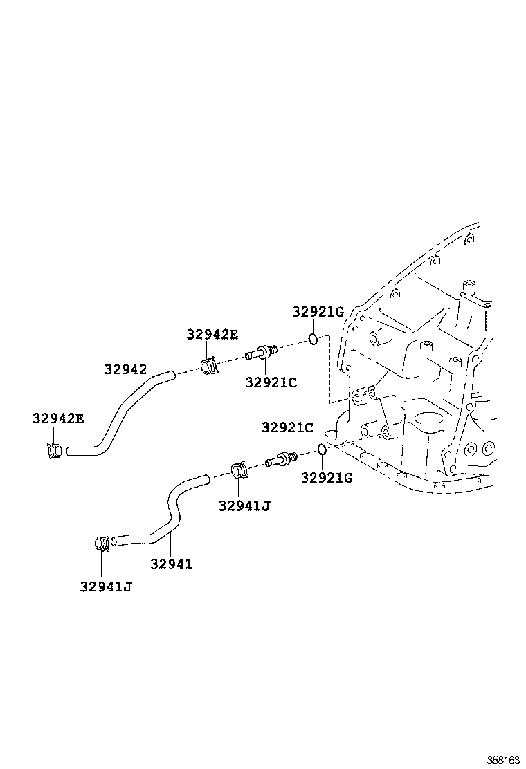  CAMRY HYBRID ASIA |  OIL COOLER TUBE ATM