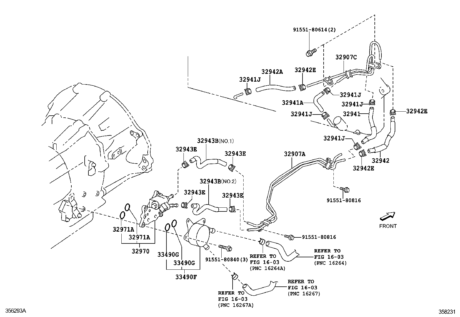  LAND CRUISER CHINA |  OIL COOLER TUBE ATM
