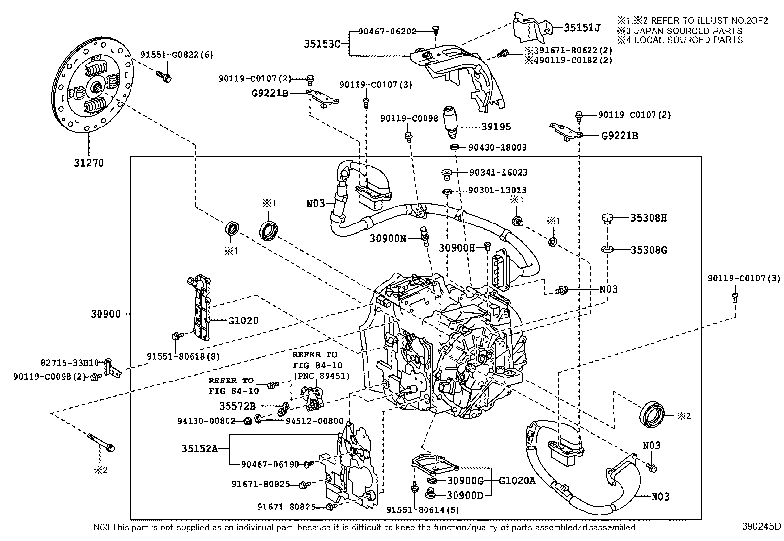  CAMRY HYBRID CHINA |  TRANSAXLE ASSY HYBRID VEHICLE