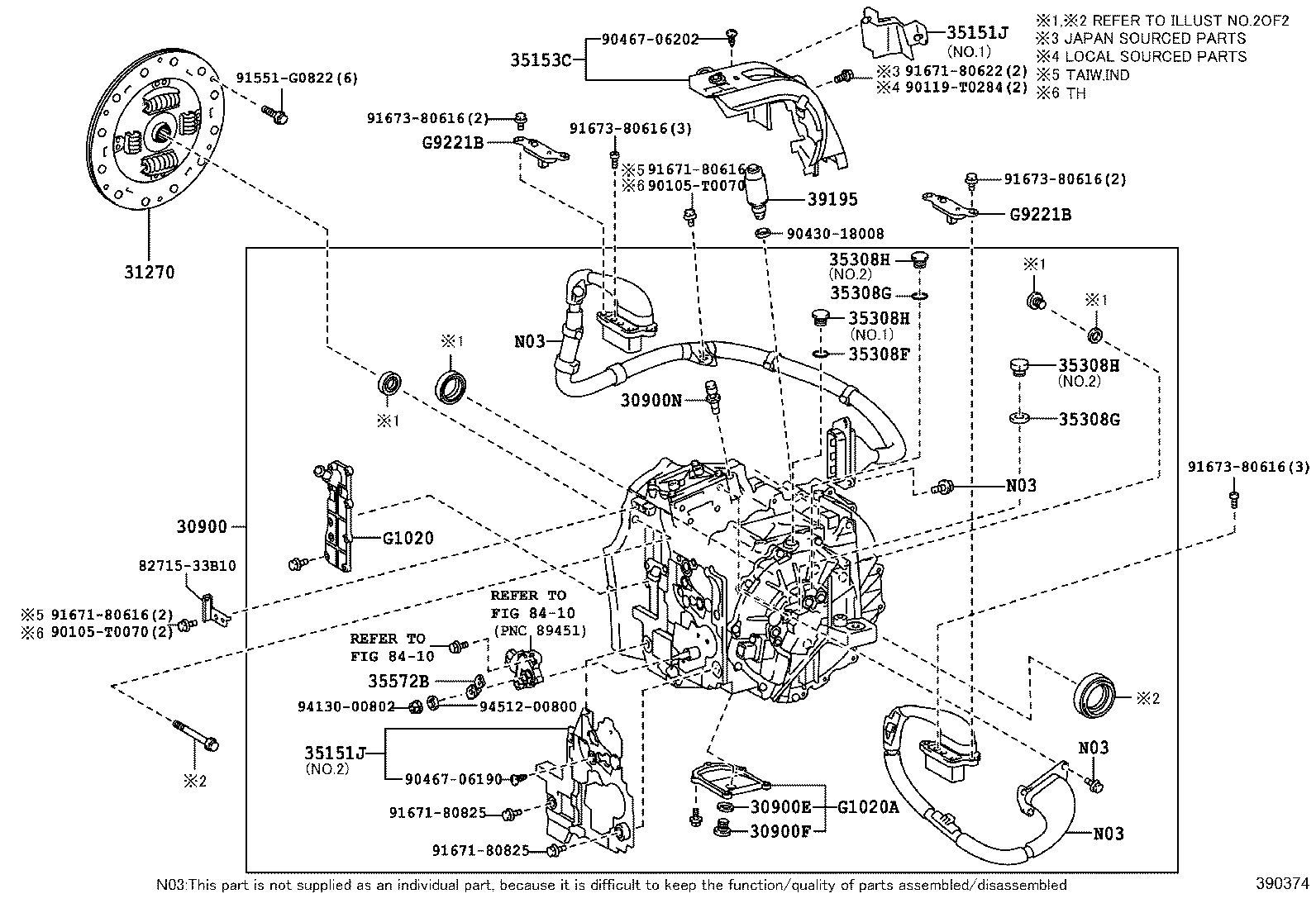  CAMRY HYBRID ASIA |  TRANSAXLE ASSY HYBRID VEHICLE