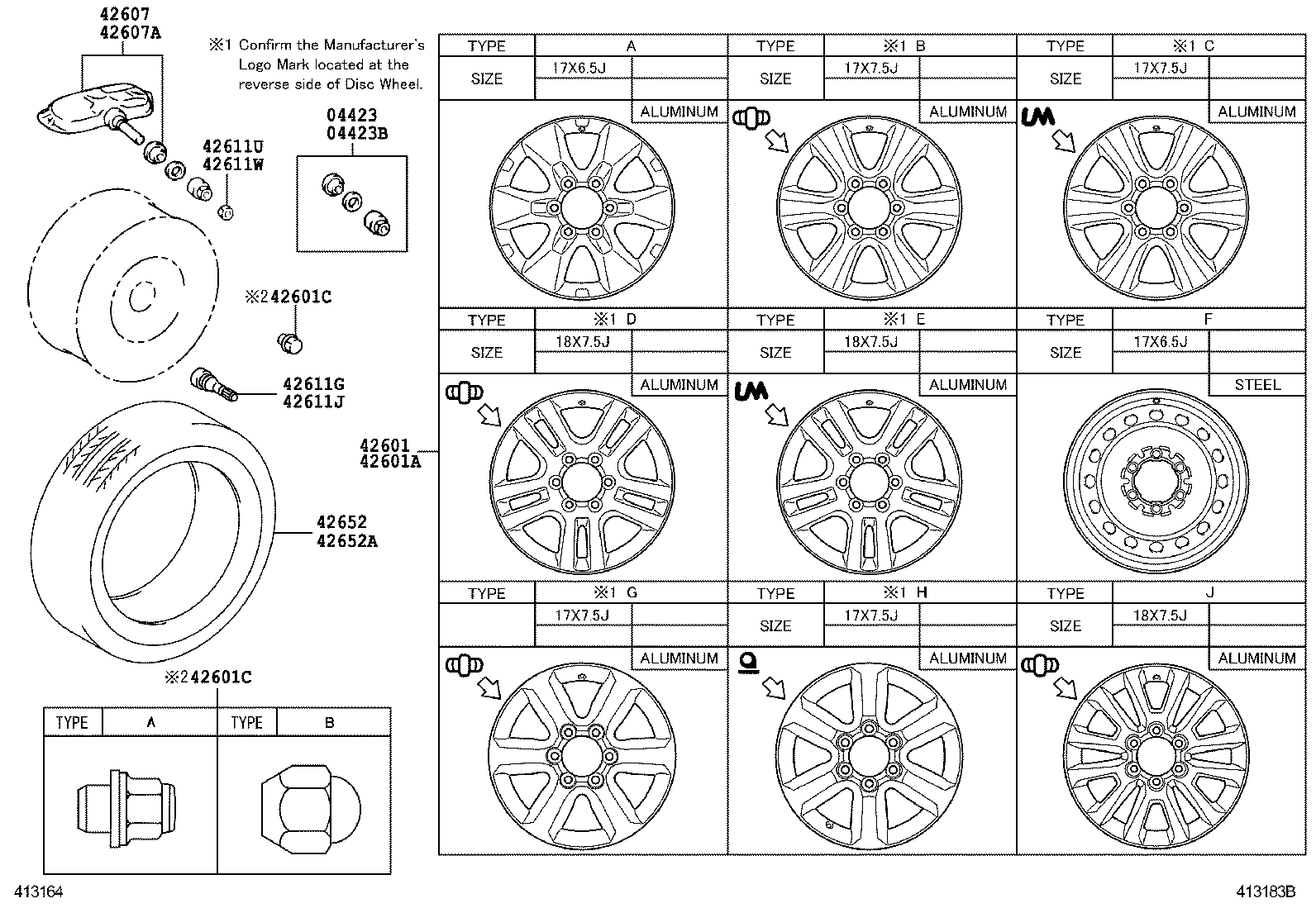  LAND CRUISER PRADO |  DISC WHEEL WHEEL CAP