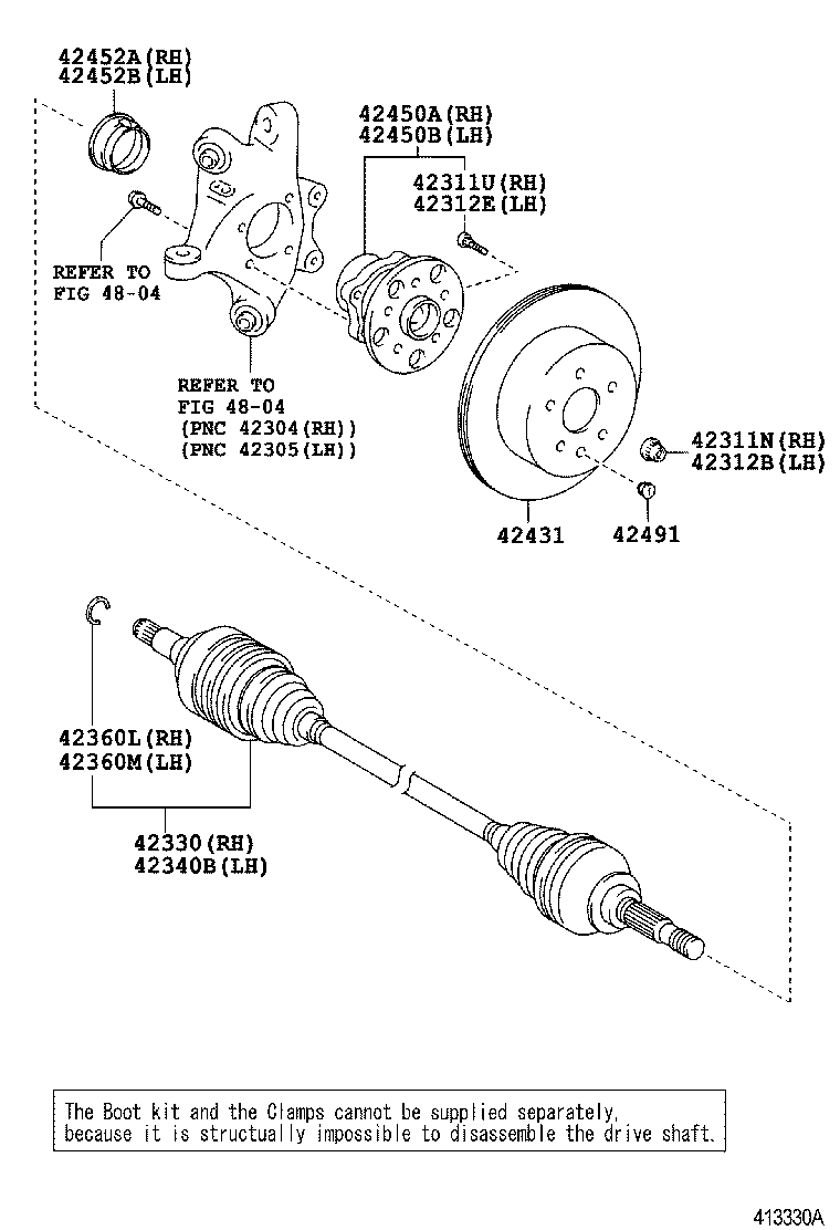  REIZ |  REAR AXLE SHAFT HUB