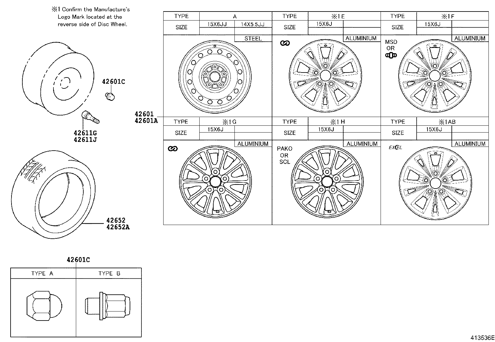  INNOVA KIJANG |  DISC WHEEL WHEEL CAP