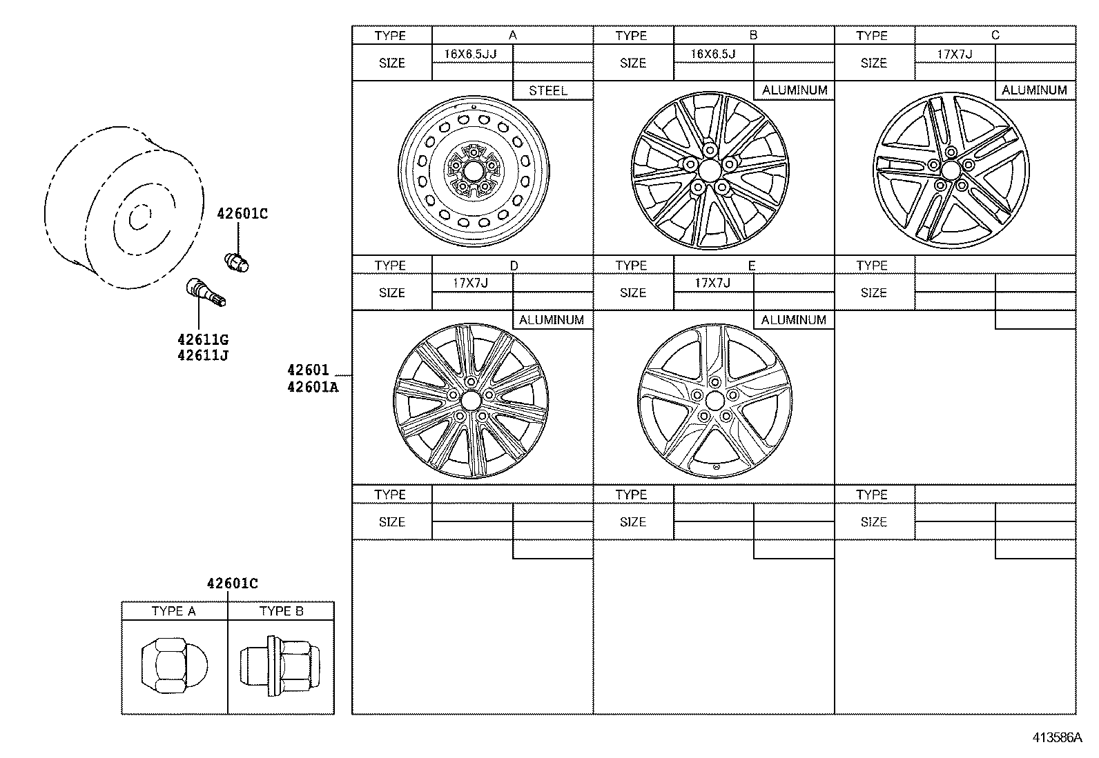  CAMRY AURION HV ARL |  DISC WHEEL WHEEL CAP