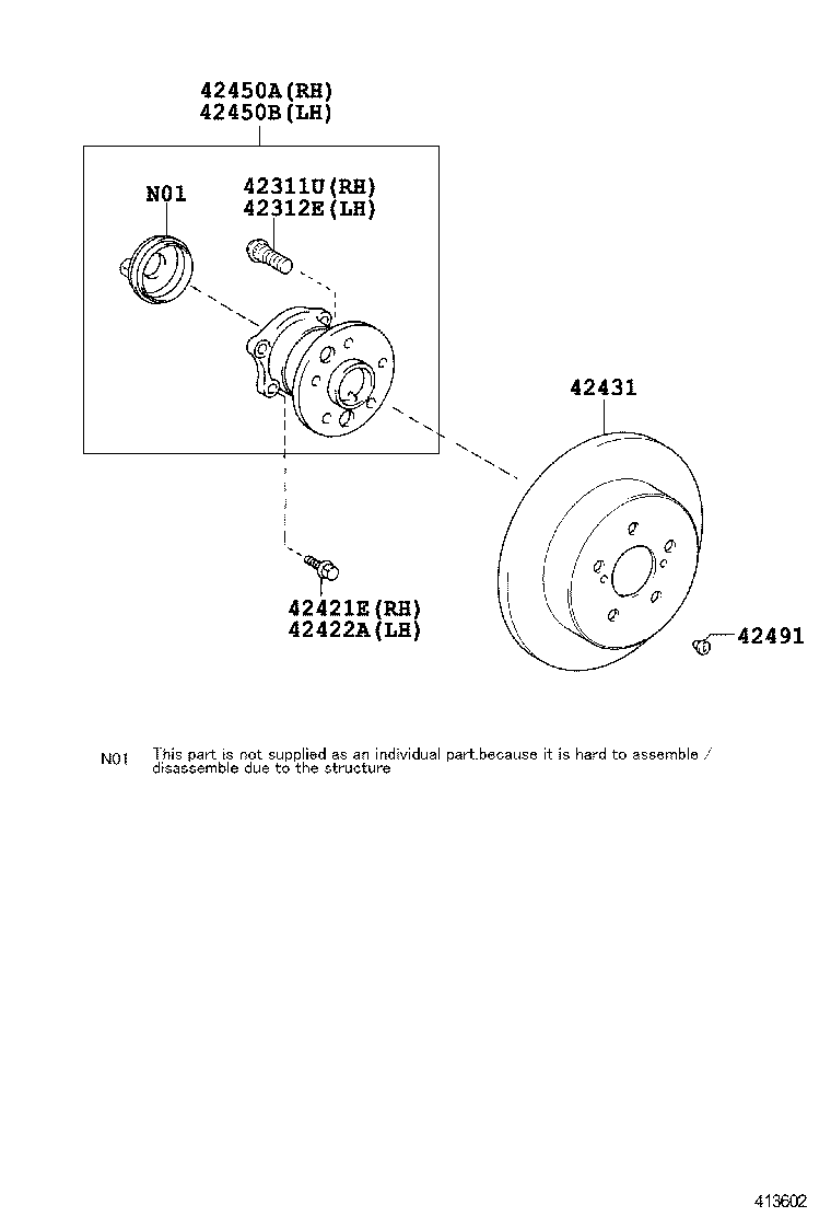  CAMRY HYBRID ASIA |  REAR AXLE SHAFT HUB