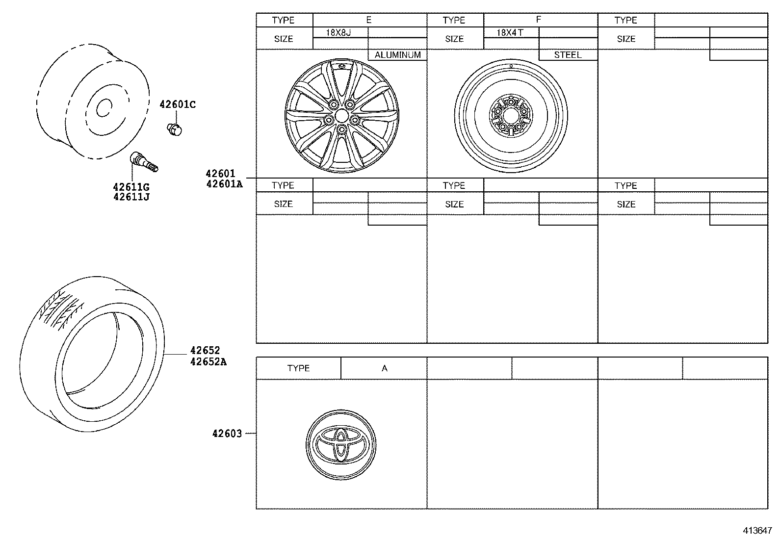  MARK X |  DISC WHEEL WHEEL CAP