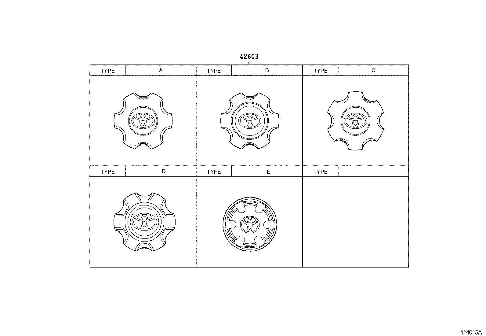  LAND CRUISER PRADO |  DISC WHEEL WHEEL CAP