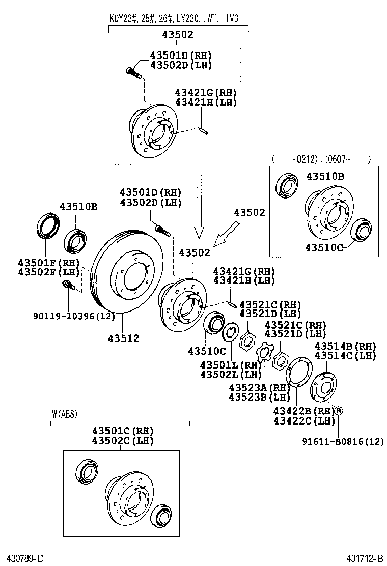  DYNA |  FRONT AXLE HUB