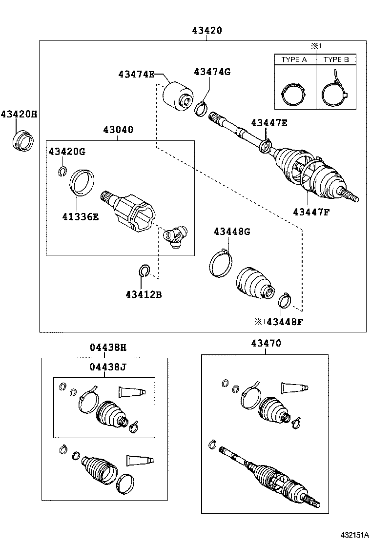  WISH |  FRONT DRIVE SHAFT