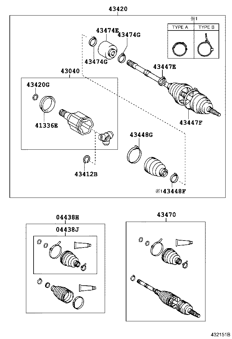  WISH |  FRONT DRIVE SHAFT