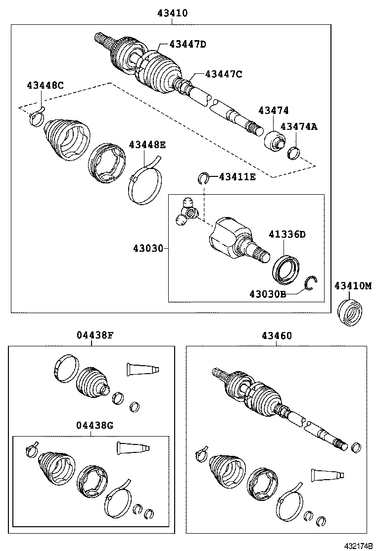  WISH |  FRONT DRIVE SHAFT