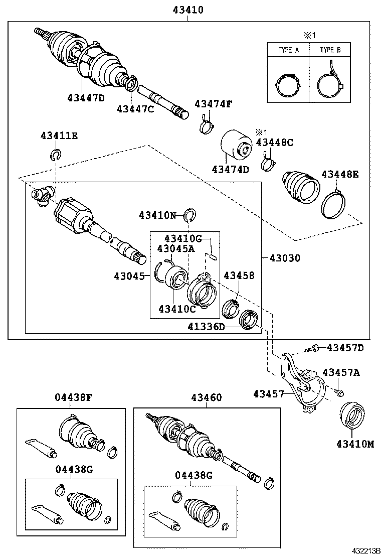  WISH |  FRONT DRIVE SHAFT