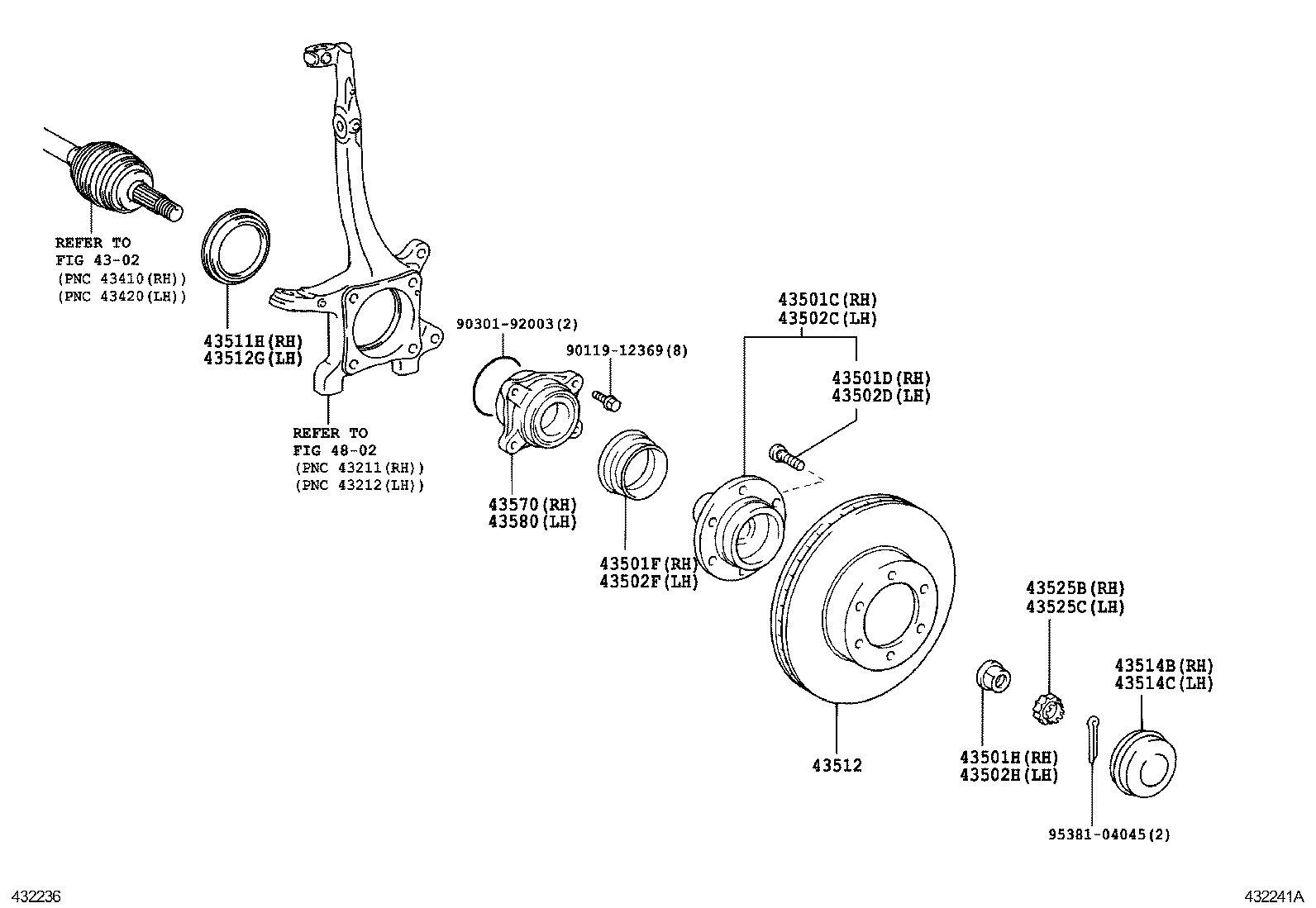 4RUNNER |  FRONT AXLE HUB