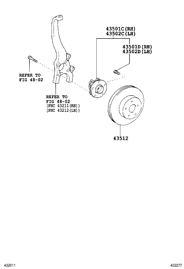  MARK X |  FRONT AXLE HUB